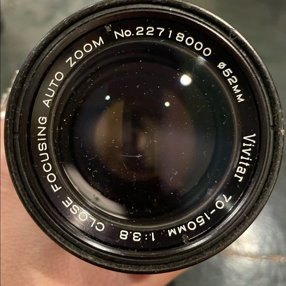 Vivitar Camera Lens